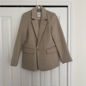 Abercrombie & Fitch Tan Blazer